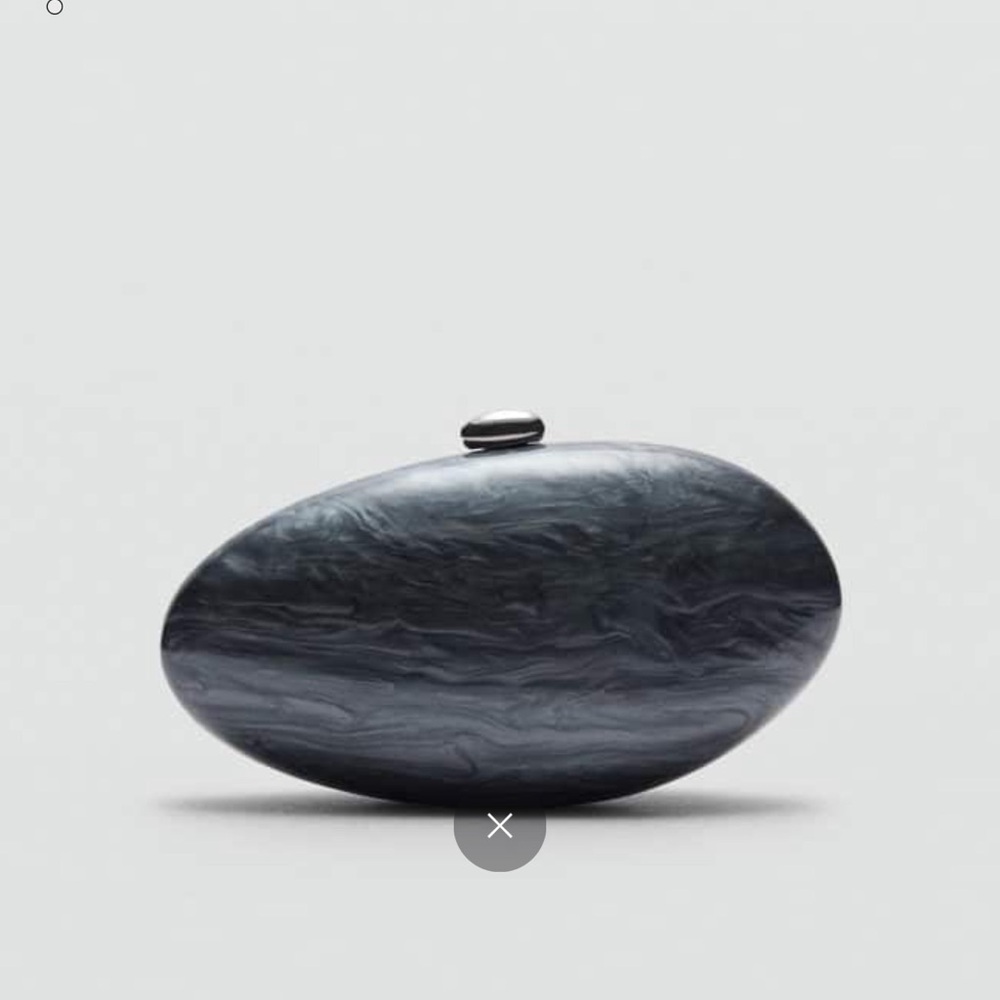 Pearl effect clutch bag-new in box